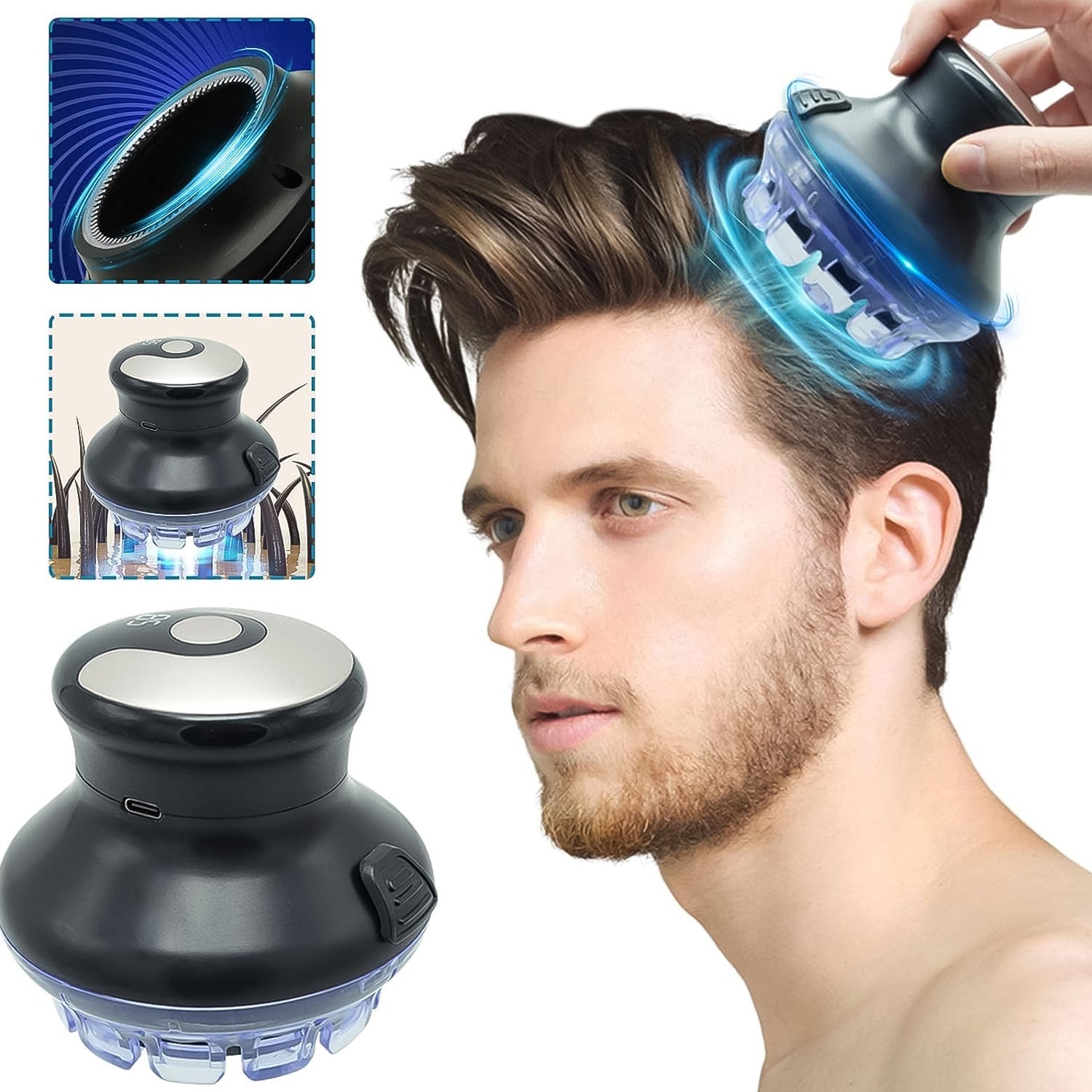 Rechargeable Electric Hair Cutting Machine (1 Pc) Rechargeable Electric Hair Cutting Machine (1 Pc)